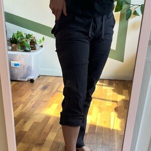 Dark gray PrAna Halle pant original 0 short inseam